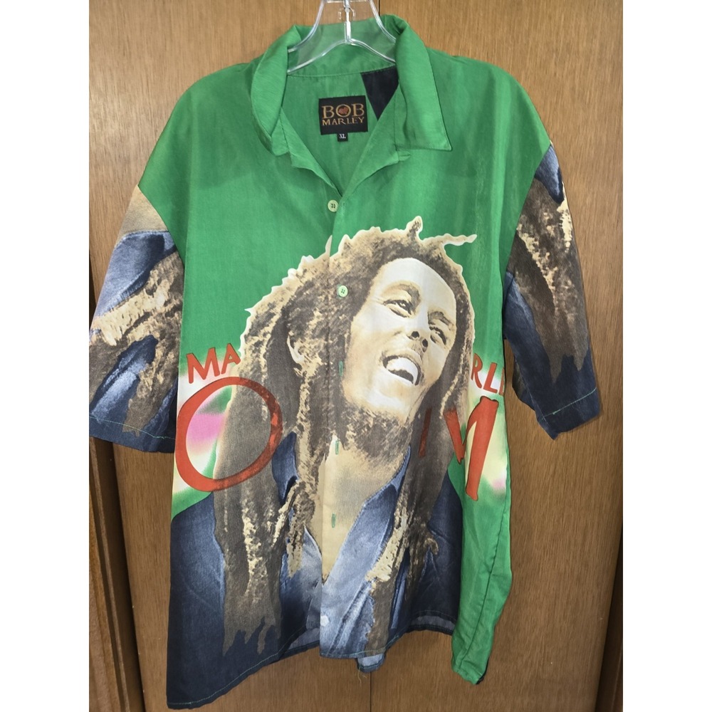 BOB‎ MARLEY  - MEN'S XL -2-SIDED GRAPHICS